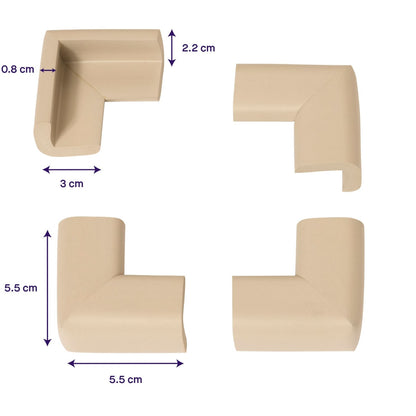 Corner Cushions (4Pk) WHITE