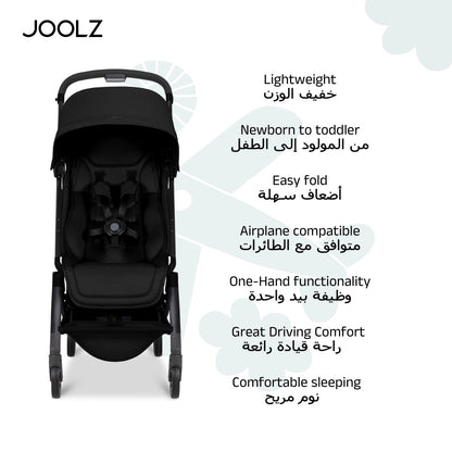 Joolz Aer2 Full Stroller Complete  - Space Black