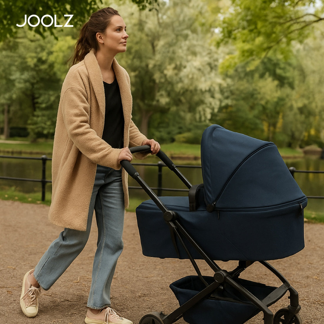 Joolz Aer2 Carry Cot - Dark Navy Blue