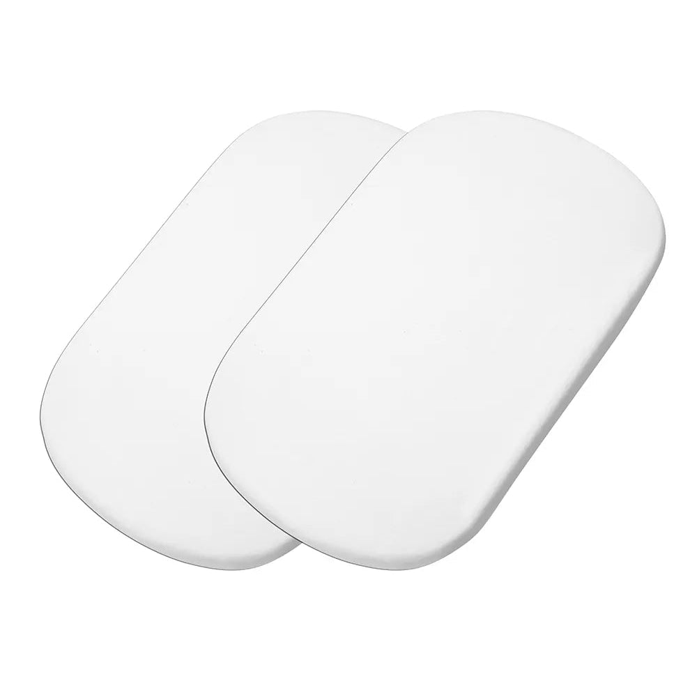 Iora Co-Sleeper Bed Sheet 2Pk (White)