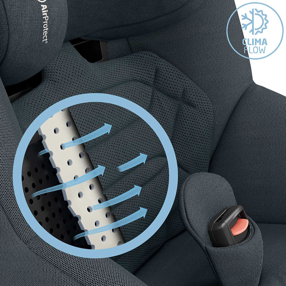Mica 360 Pro I-Size Car Seat W/Base Authentic Blue