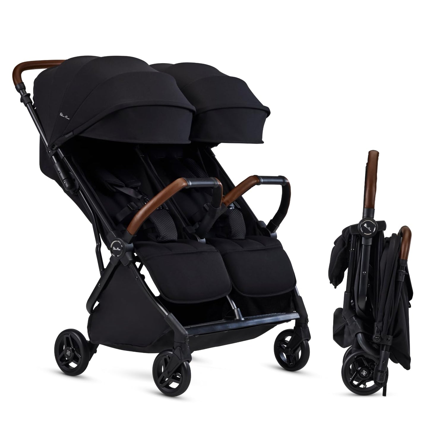 Jet Double Stroller - Black
