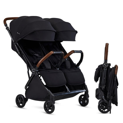 Jet Double Stroller - Black