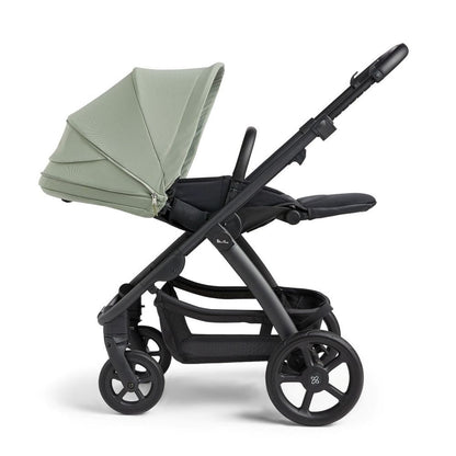 Tide Stroller, Seat Unit With Carrycot - Sage/Black