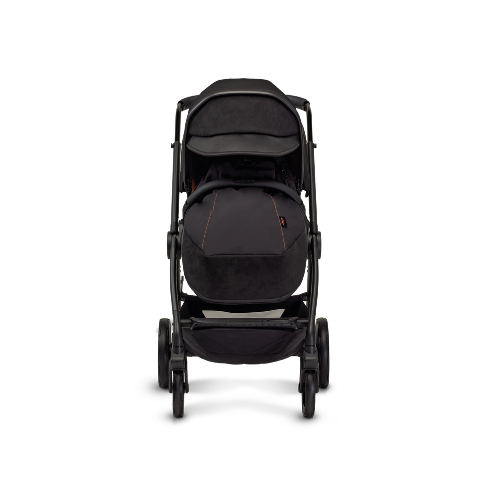 Lamborghini Reef Al Arancio Stroller With Carrycot - Black