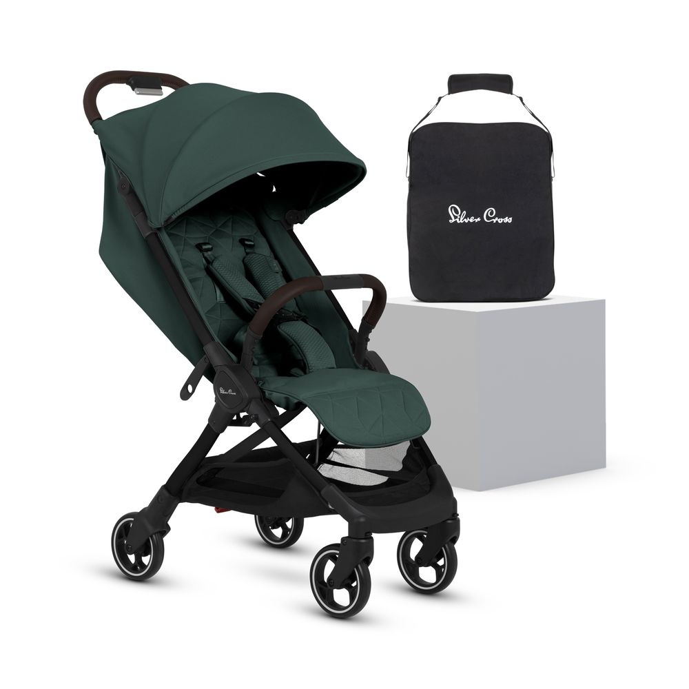 Clic 2 Lightweight Stroller 2025 & Storage Bag Set - Conifer