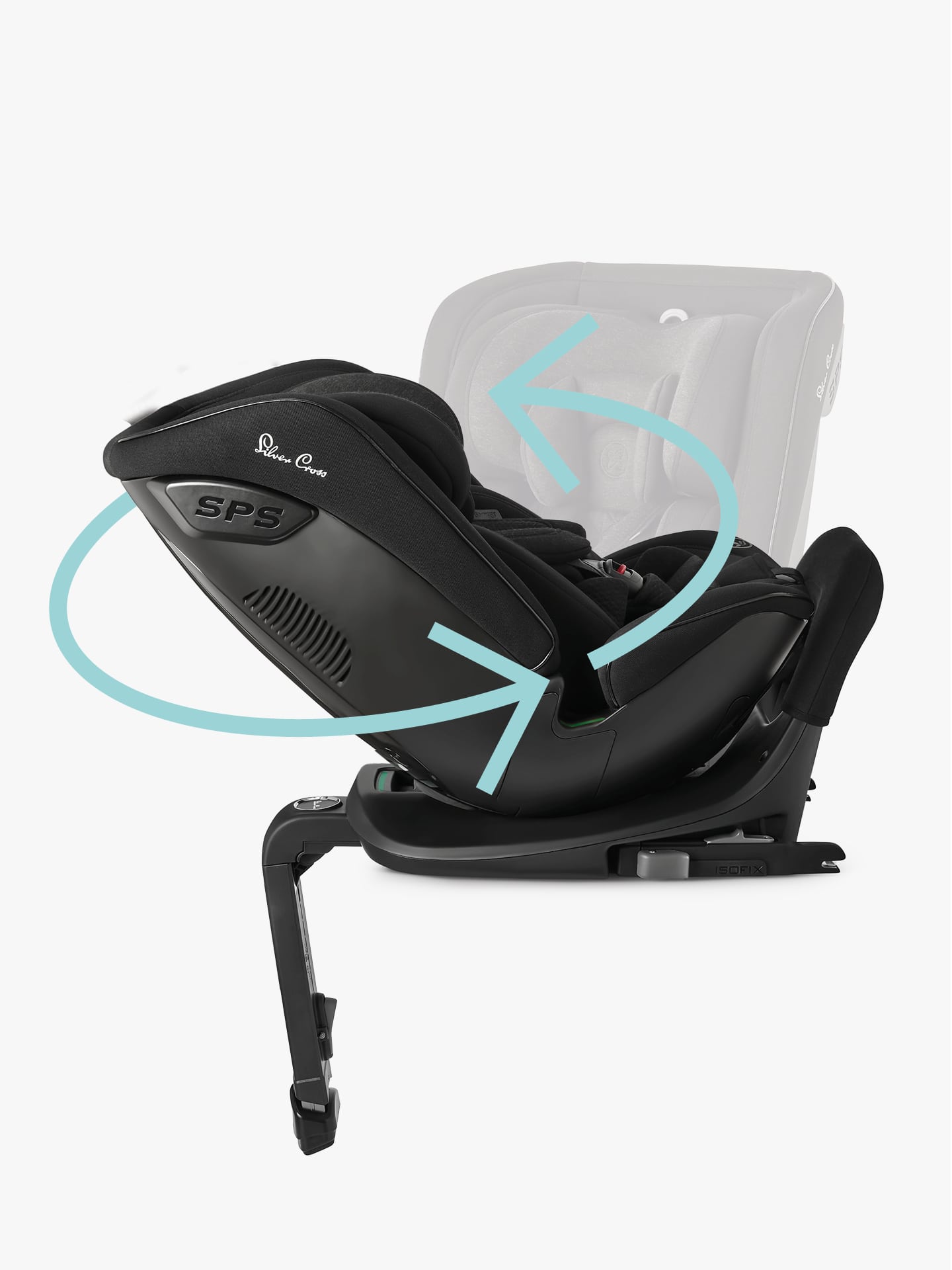 Motion All Size Space Car Seat - Black