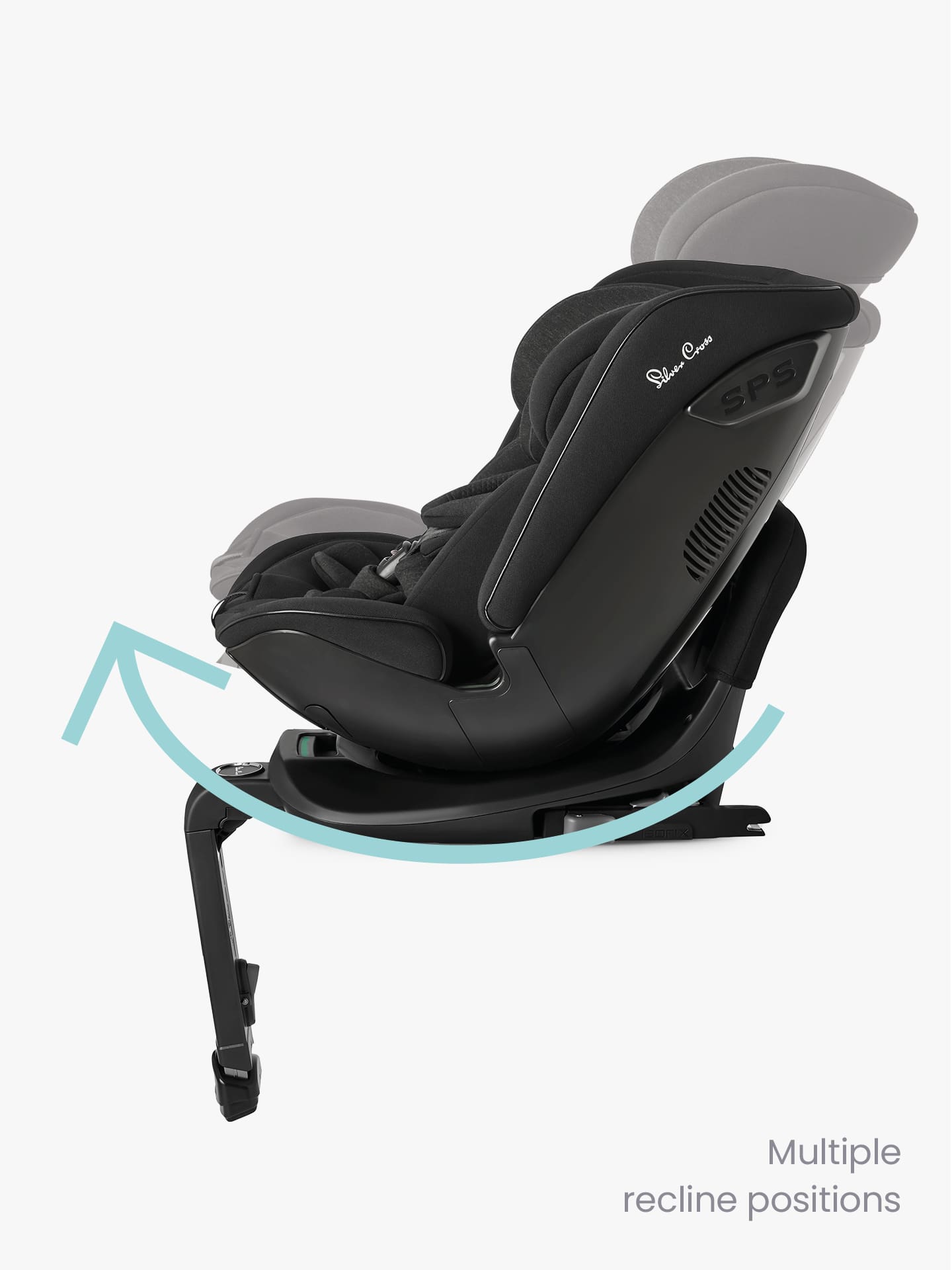 Motion All Size Space Car Seat - Black