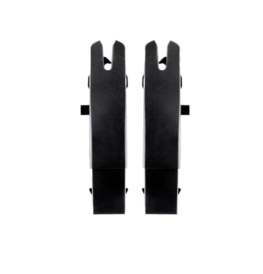 Simplicity Car Seat Tandem Adaptors Only - Black - 2 Pcs