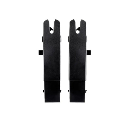 Simplicity Car Seat Tandem Adaptors Only - Black - 2 Pcs