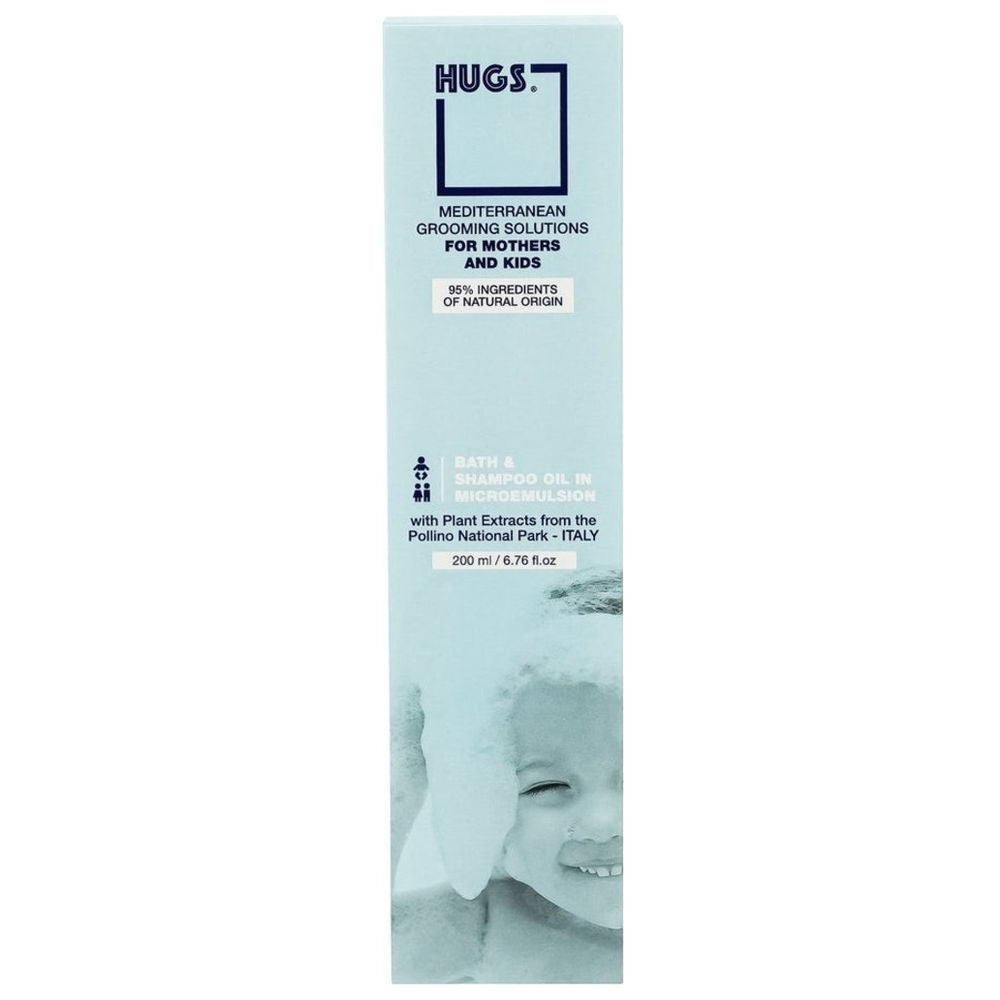 Baby Bath & Shampoo Oil In Microemulsion - 200 ml