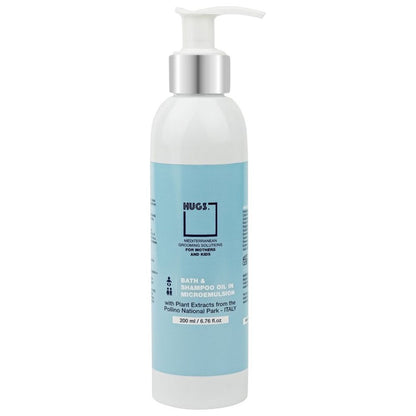 Baby Bath & Shampoo Oil In Microemulsion - 200 ml