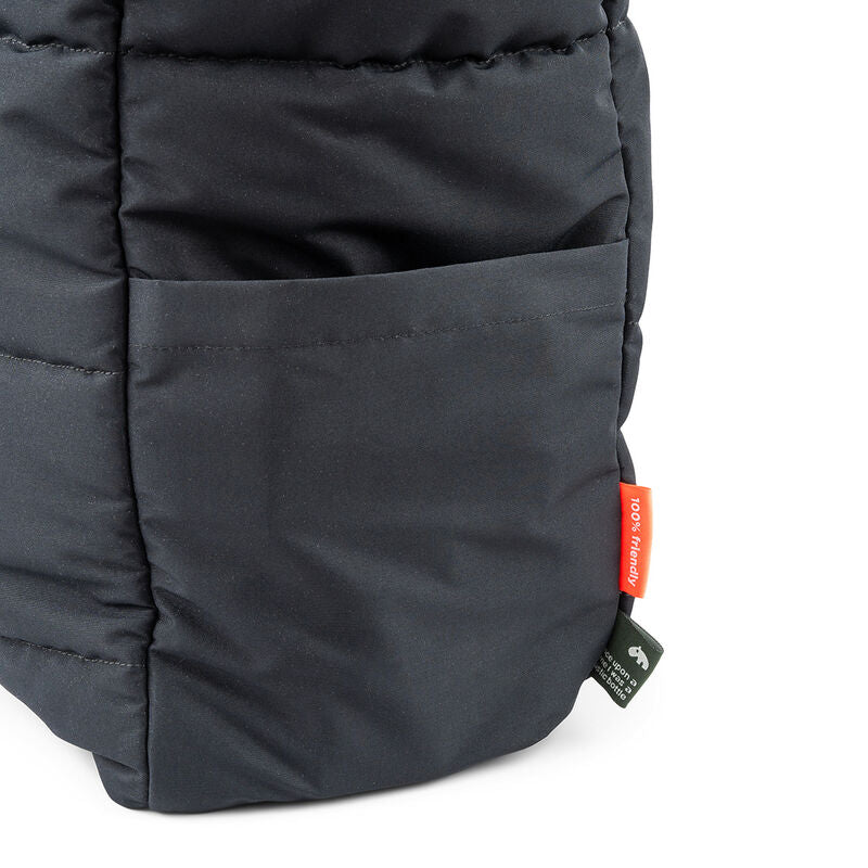 Quilted Changing Tote Bag Black