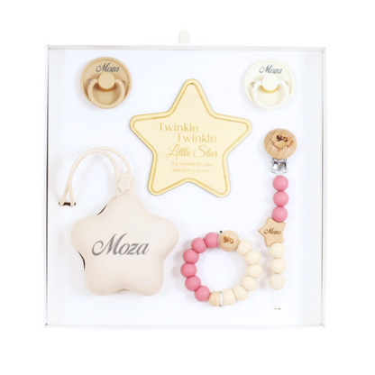 Baby Gift Set | Ultimate Pacifier Starter Pack Pink