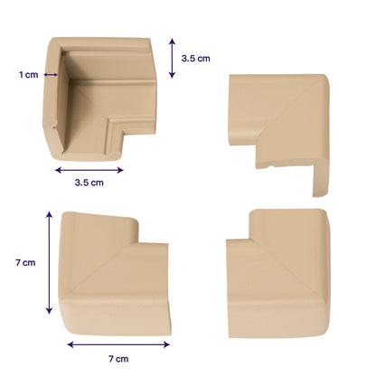 X-Large Corner Cushions (4Pk)