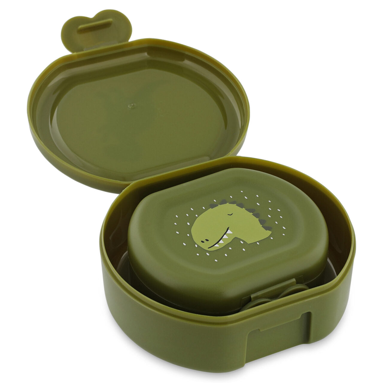 Snack box with clip - 2pcs - Mr. Dino