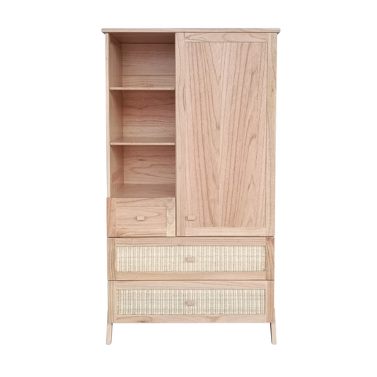 Marelia Bois Armoire / Wardrobe - Naturel - PRE ORDER