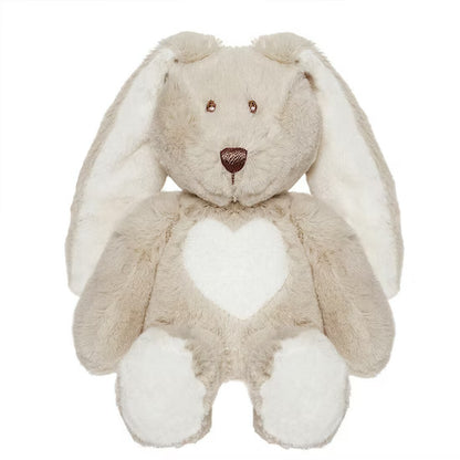 Teddy Cream Rabbit 24 cm - Grey