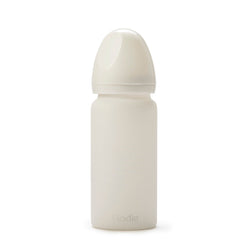 Glass Feeding Bottle Vanilla White