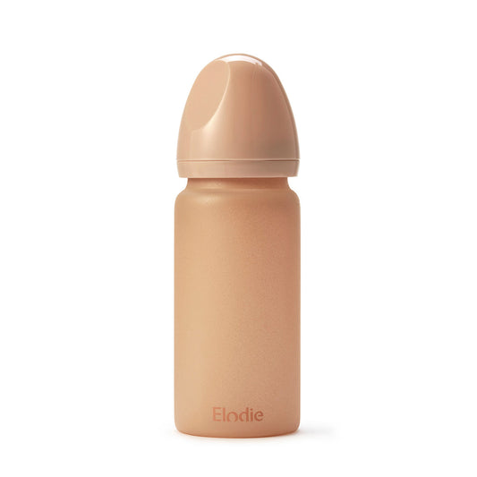 Glass Feeding Bottle Blushing Pink