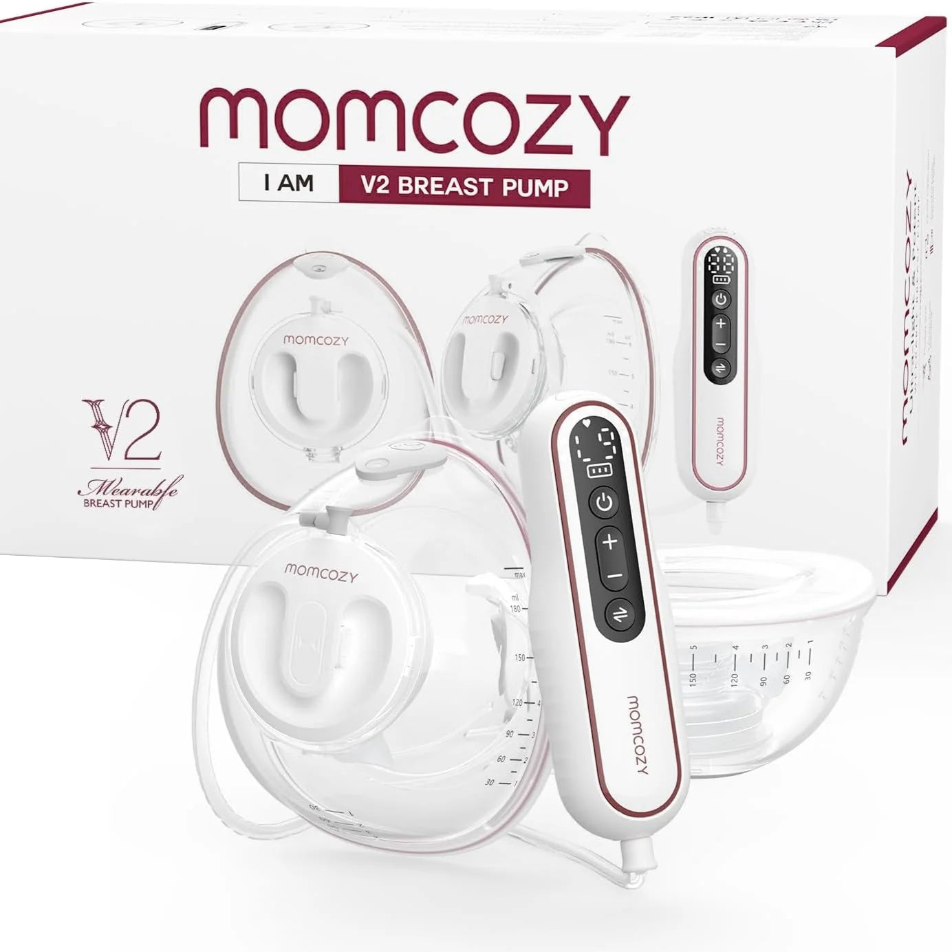 V2 ultra light Breast Pump