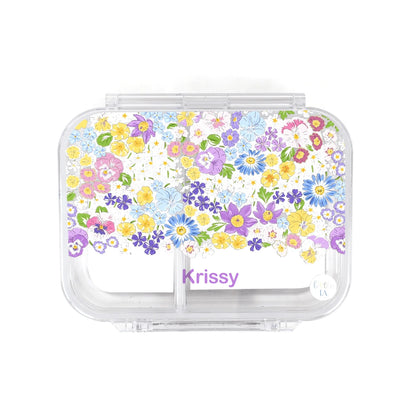 Enchanted Floral Bento Box - 3 Compartment