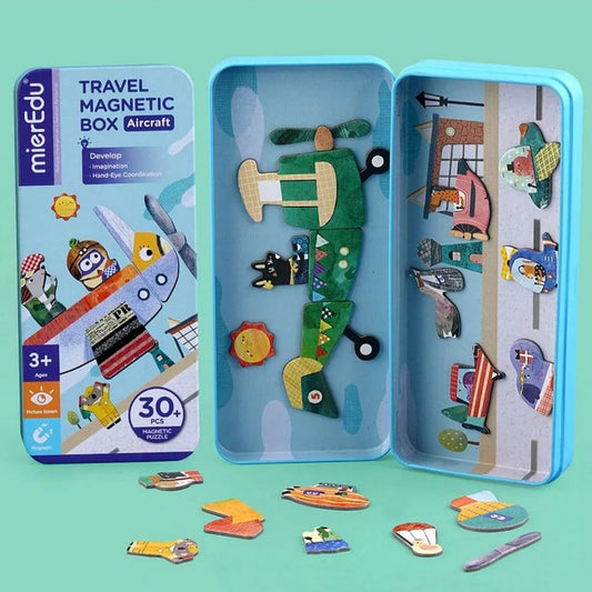 Travel Magnetic Box- Aircraft