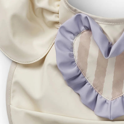 Baby Bib - Oat White