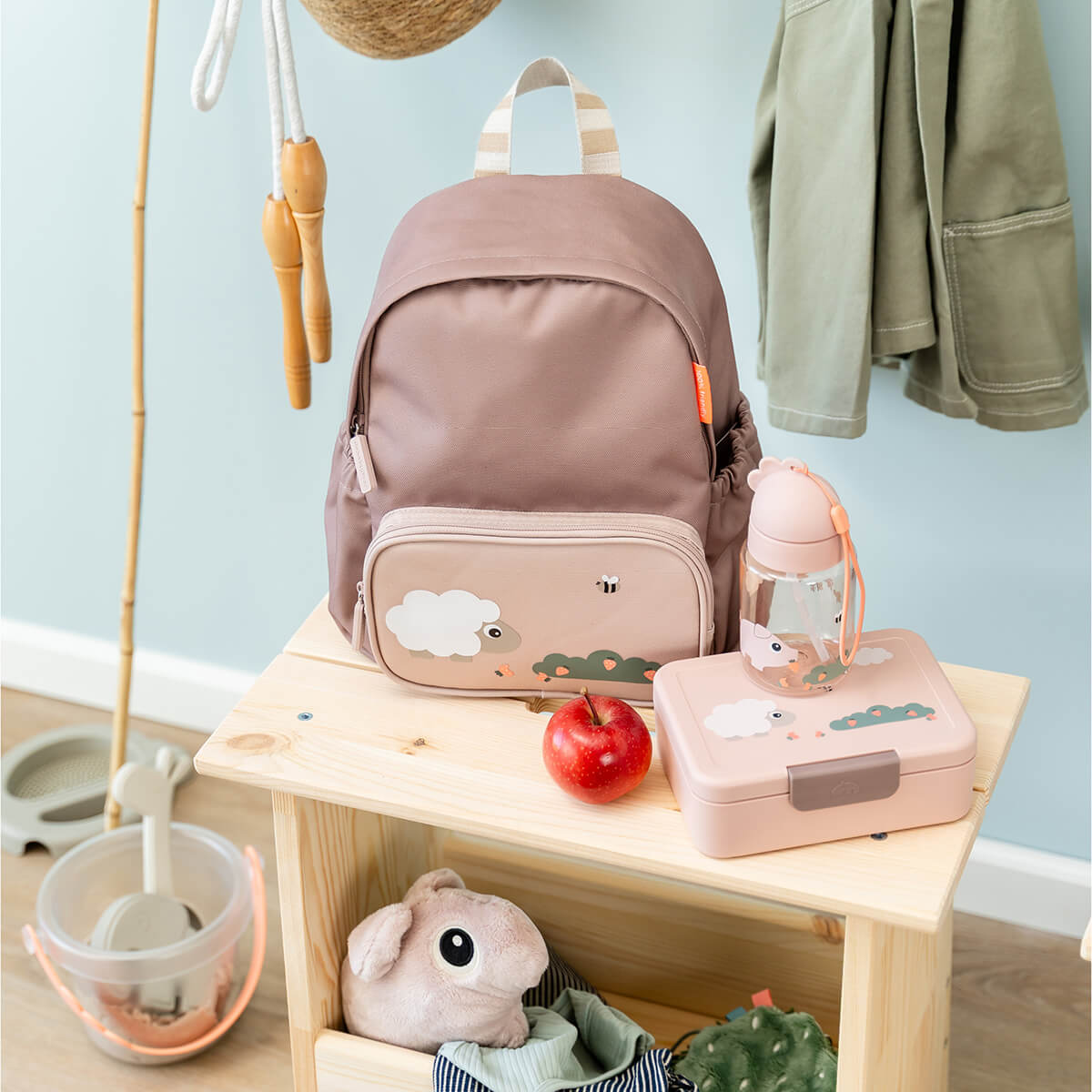 Kids Backpack Tiny Farm Powder 7.5L