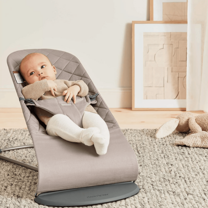 Bouncer Bliss, Woven, Classic Quilt, Sand Grey