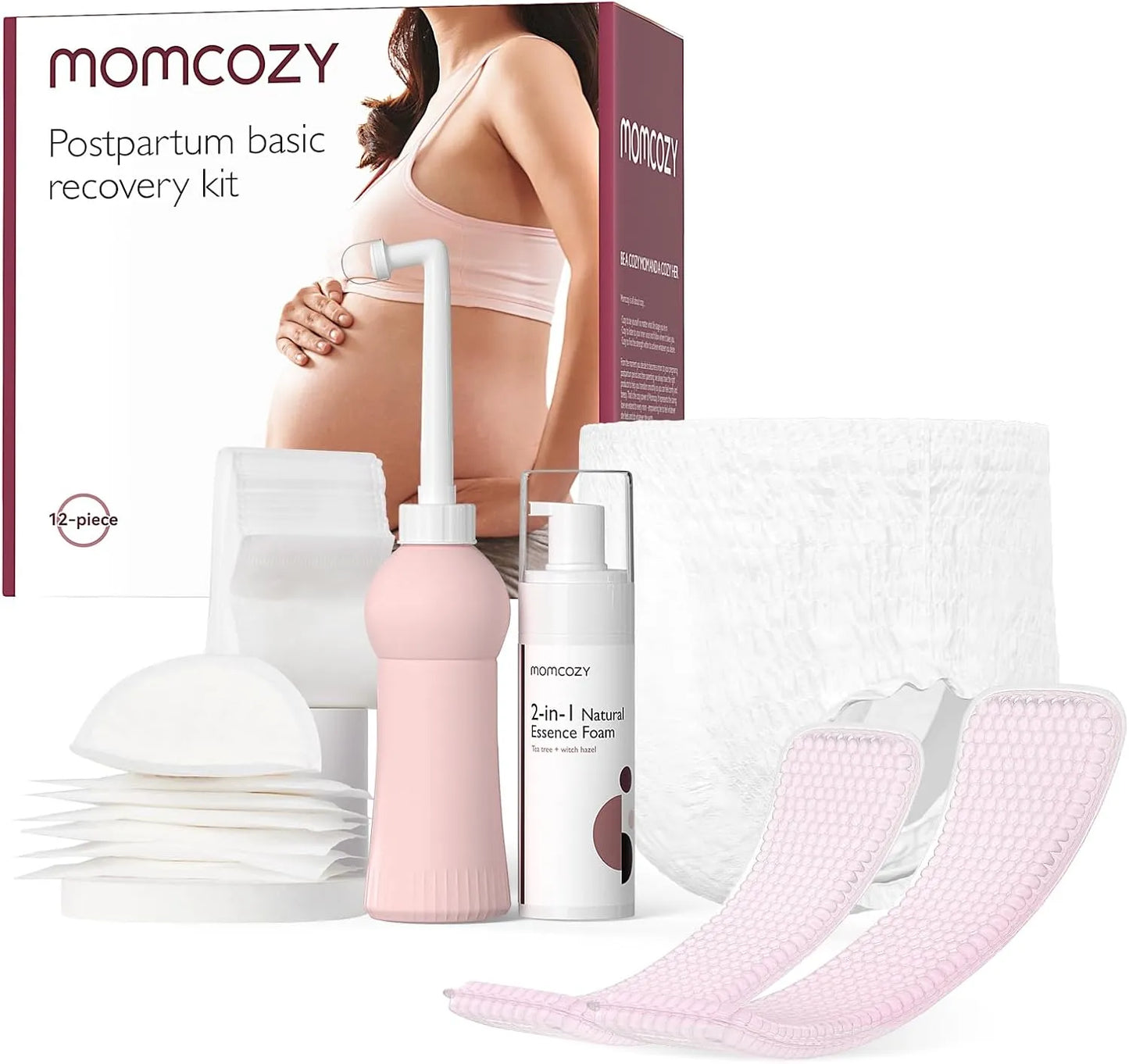 Momcozy Postpartum Recovery Essentials Kit - Basic