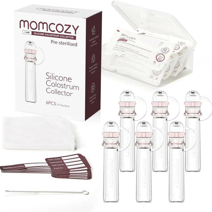 Momcozy Colostrum Reusable Breast Milk Collector 6 pcs