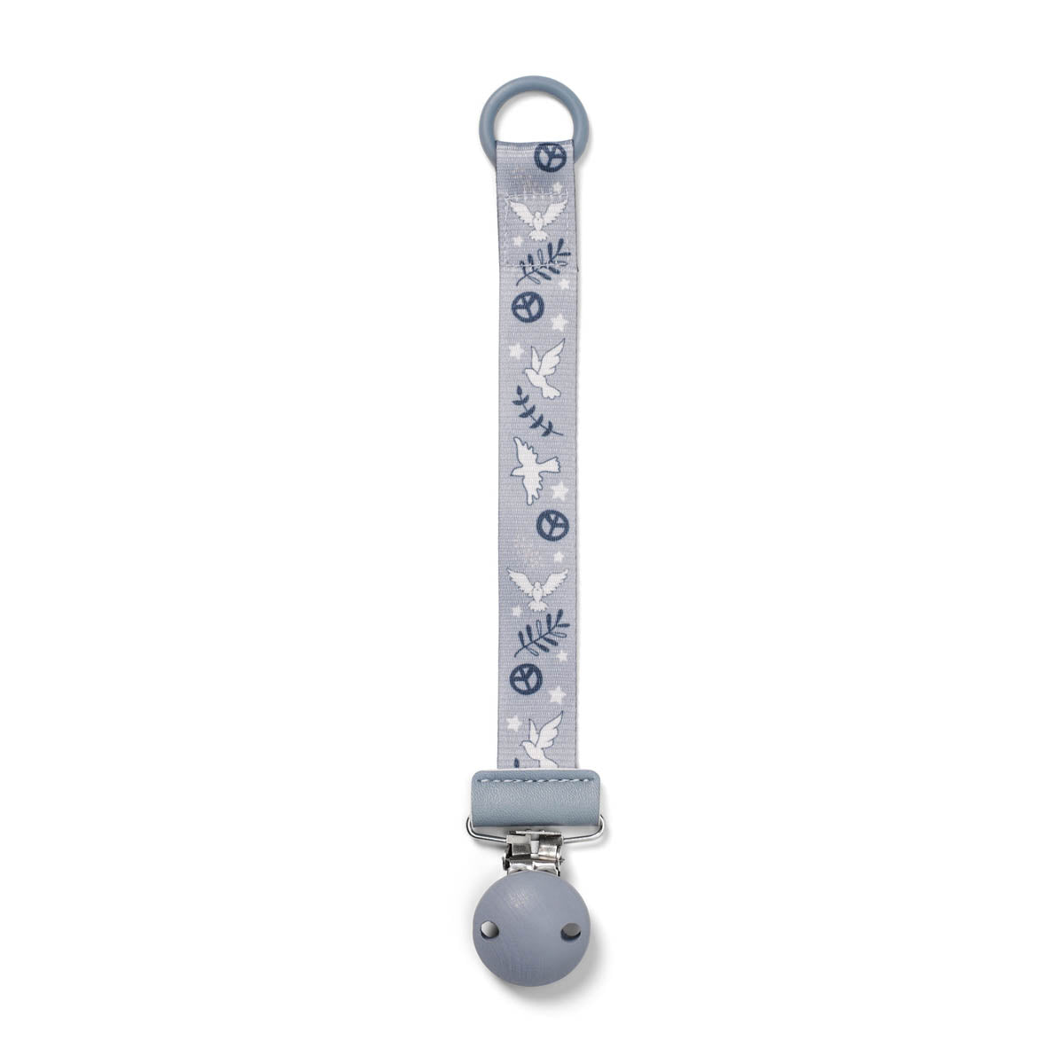 Pacifier Clip Wood - Free Bird