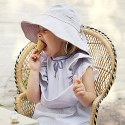 Baby Bib - Lavender Love