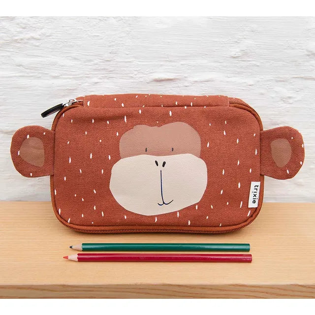 Pencil Case Rectangular - Mr. Monkey