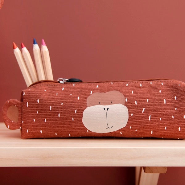 Pencil Case Long - Mr. Monkey