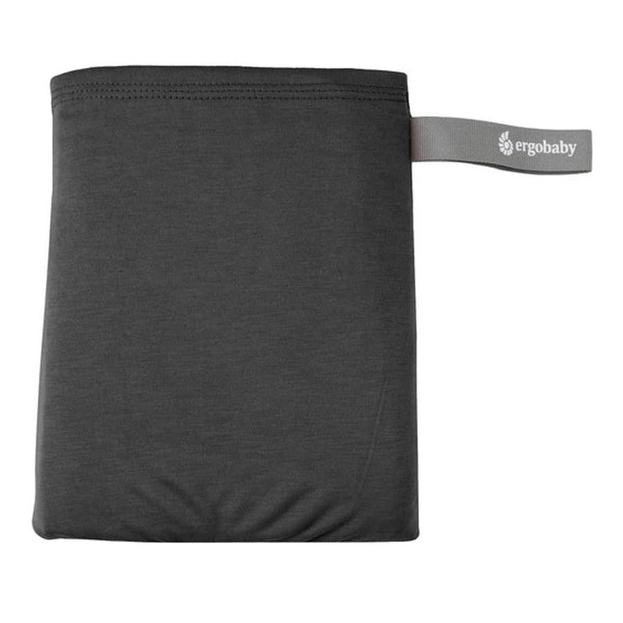 Aura Sustainably Sourced Knit Baby Wrap Soft Black