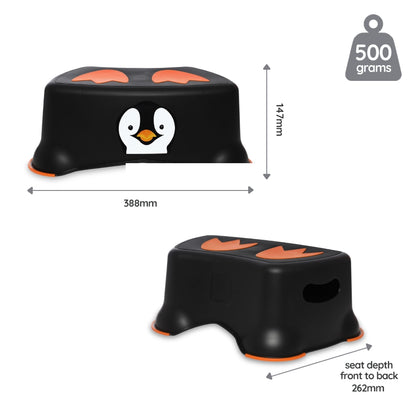 My Carry Potty, Trainer Seat & Step Stool- Penguin