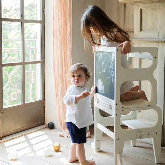 3in1 Learning Tower - White