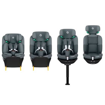 Maxi-Cosi Emerald 360S With Base - Dual Tone Grey/Graphite