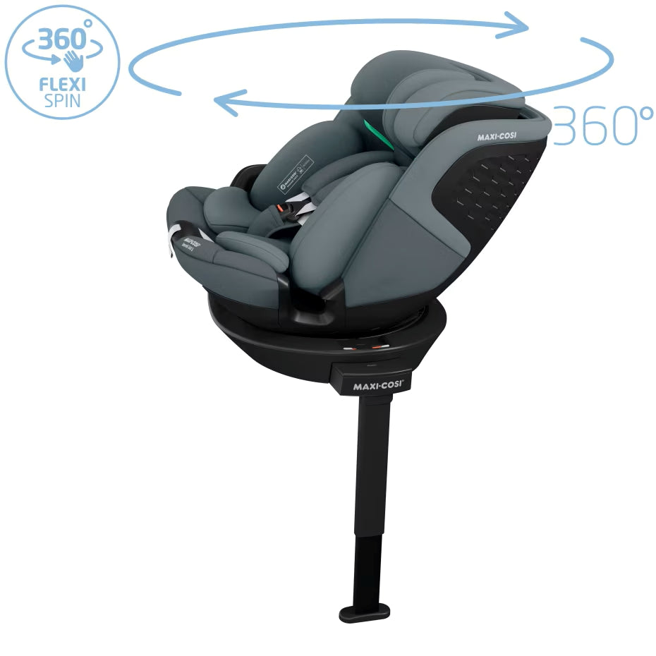 Maxi-Cosi Emerald 360S With Base - Dual Tone Grey/Graphite
