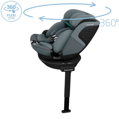 Maxi-Cosi Emerald 360S With Base - Dual Tone Grey/Graphite