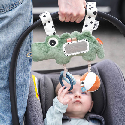 Done By Deer Hanging Activity Toy Croco Green