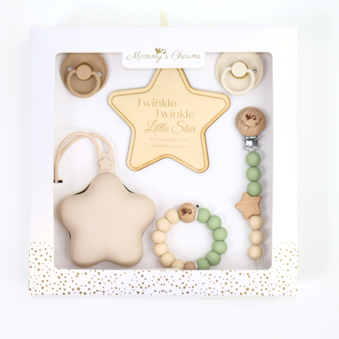 Baby Gift Set | Ultimate Pacifier Starter Pack Green