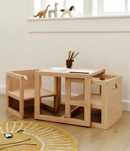 Reversible Chair - Set Of 2 + Table & 2 Chair - pre order / Available in any color (Copy)