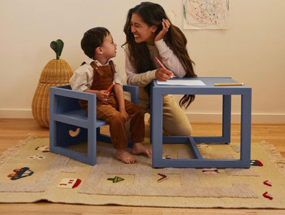 Reversible Chair - Set Of 2 + Table & 2 Chair - pre order / Available in any color (Copy)