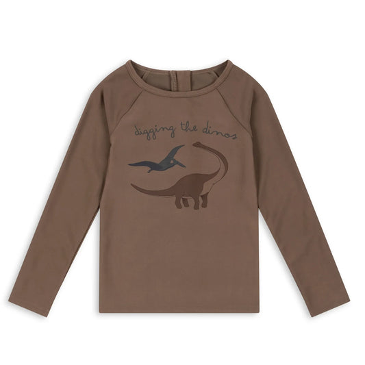 Aster Swim Blouse - Shitake