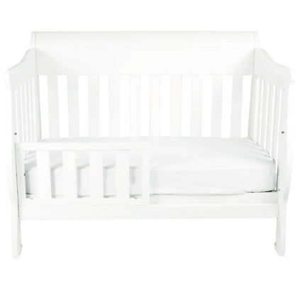 Amani Sleigh Cot - White