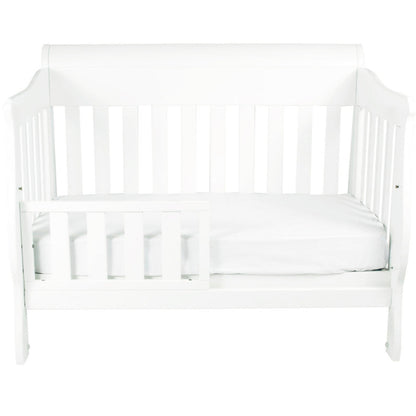 Amani Sleigh Cot - White