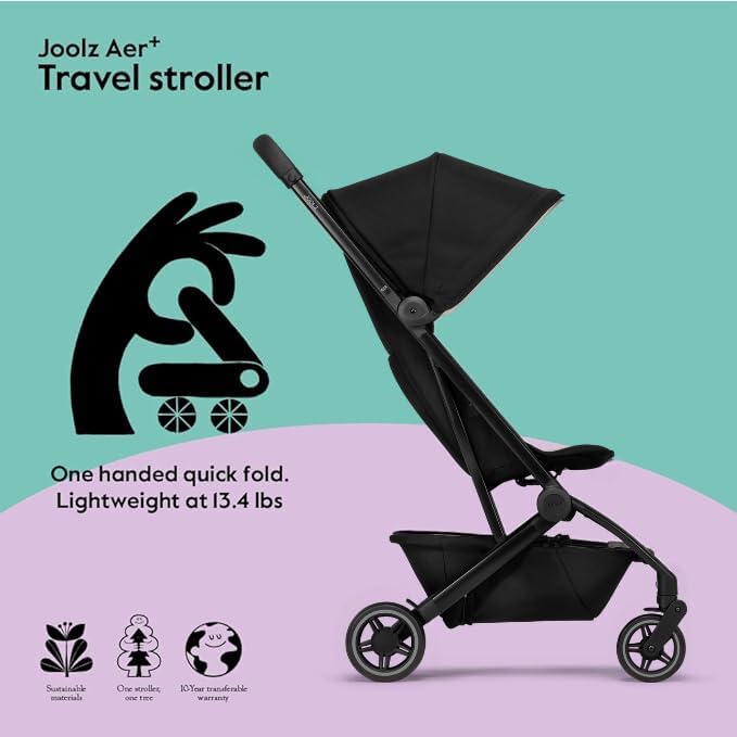 Aer+ Stroller - Space Black